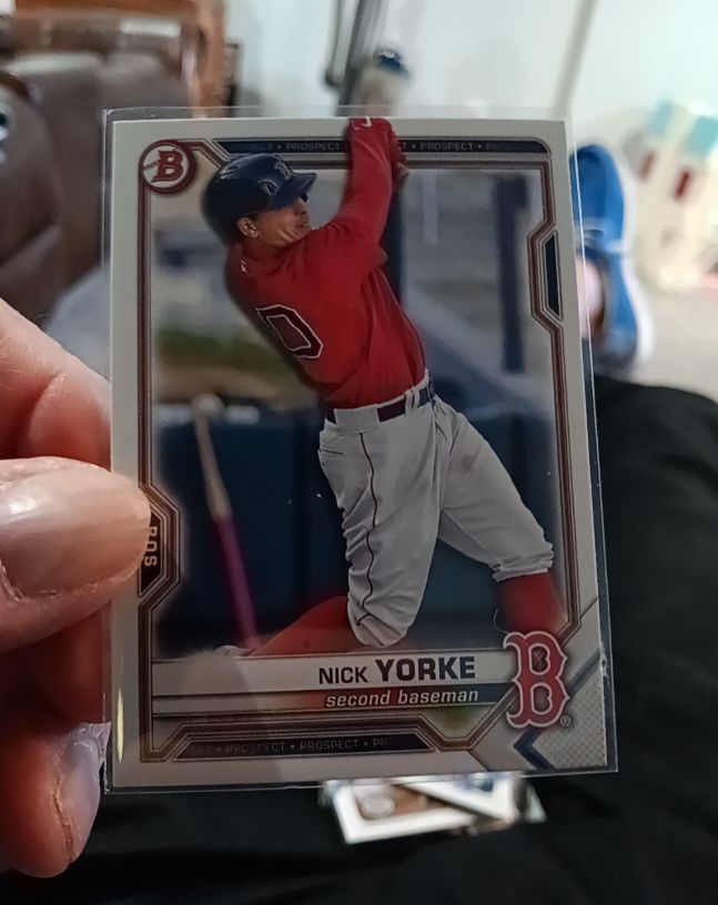 2021 Bowman Draft #BD-53 Nick Yorke — front