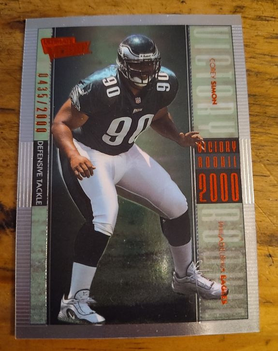 2000 Upper Deck Ultimate Victory #102 Corey Simon — front