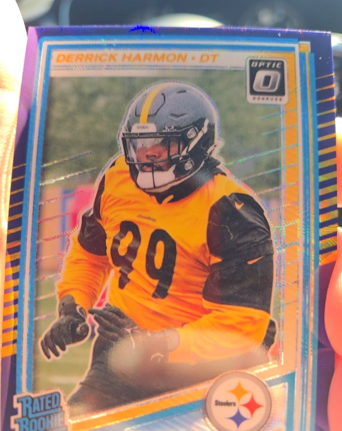2025 Panini Donruss Optic #257 Derrick Harmon — front