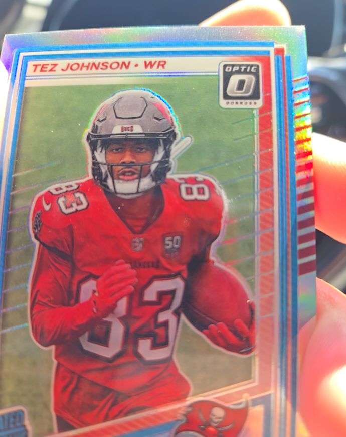 2025 Panini Donruss Optic #231 Tez Johnson — front