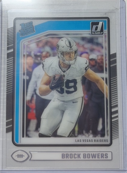 2024 Panini Donruss Clearly #57 Brock Bowers — front