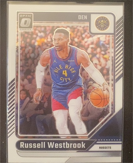 2024-25 Panini Donruss Optic #15 Russell Westbrook — front