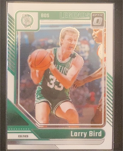2024-25 Panini Donruss Optic #243 Larry Bird Legends Boston Celtics — front