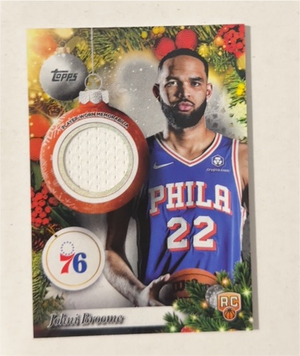 2025-26 Topps Holiday #PR-JO Johni Broome — front