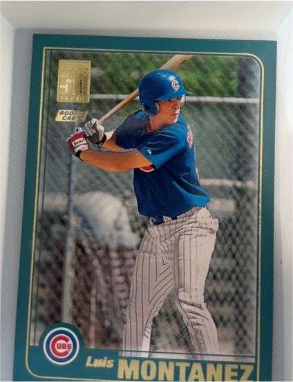 2001 Topps Traded & Rookies #T233 Luis Montanez — front