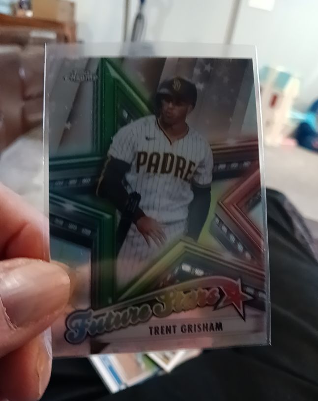 2021 Topps Chrome Future Stars #FS-4 Trent Grisham — front