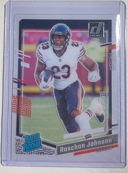 2023 Panini Donruss Clearly #80 Roschon Johnson — front