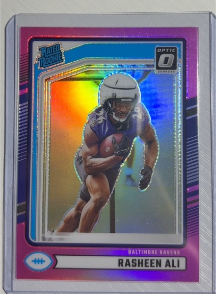 2024 Donruss Optic Rated Rookie #347 Rasheen Ali — front