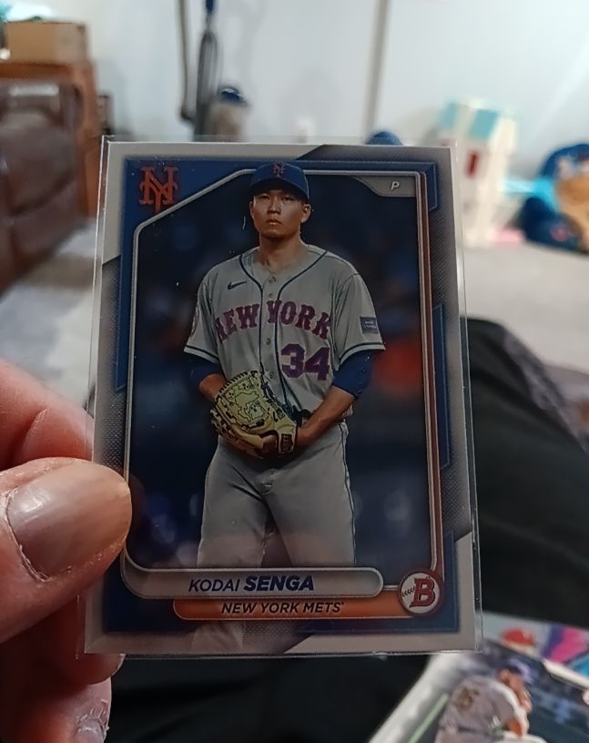 2024 Bowman #1 Kodai Senga — front