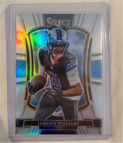 2025 Panini Select Premier Level #171 Jameson Williams — front