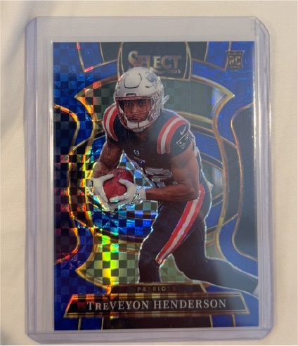 2025 Panini Select #78 Treveyon Henderson — front