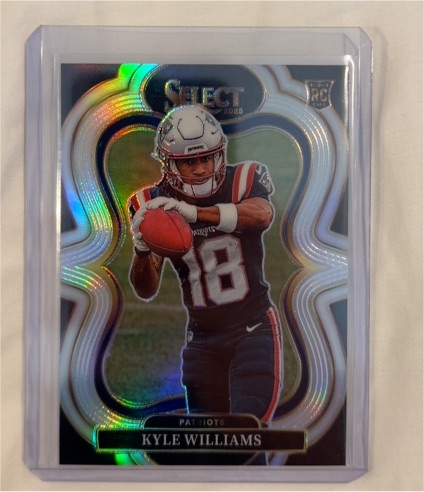 2025 Panini Select #378 Kyle Williams Suite Level Silver Prizm Rookie — front