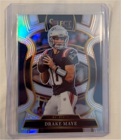 2025 Panini Select Concourse #80 Drake Maye — front