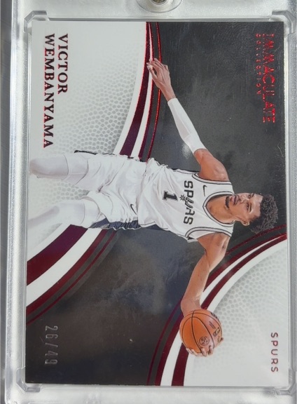 2023 Panini Immaculate Collection #91 Victor Wembanyama — front