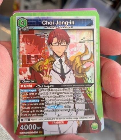 Union Arena UE17BT/SLG-1-064 Choi Jong-in Fourth Jeju Island Raid — front
