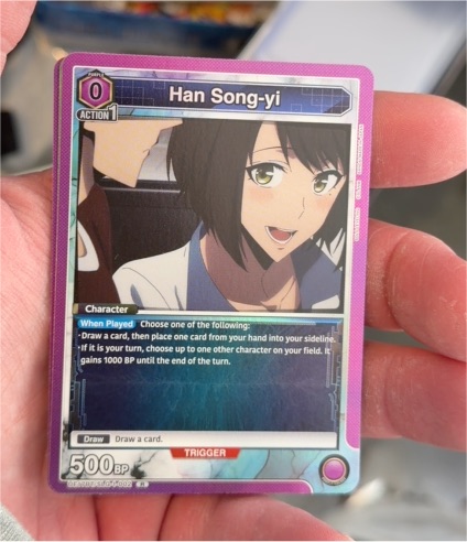 UE17BT: SOLO LEVELING #002 Han Song-yi — front