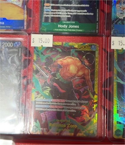 2023 One Piece Card Game OP06-118 Roronoa Zoro — front