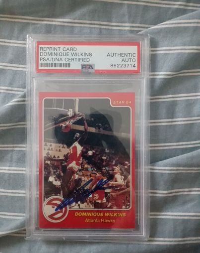 1984 Star #84 Dominique Wilkins Reprint — front