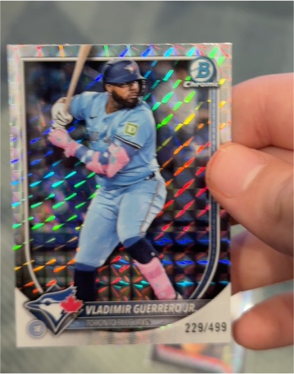 2025 Bowman Chrome #74 Vladimir Guerrero Jr. — front