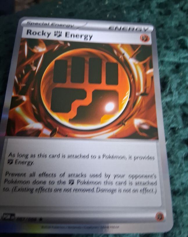 2026 Pokémon Perfect Order #087 Rocky Energy — front