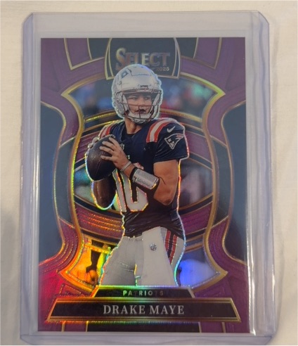 2025 Panini Select Concourse #80 Drake Maye — front