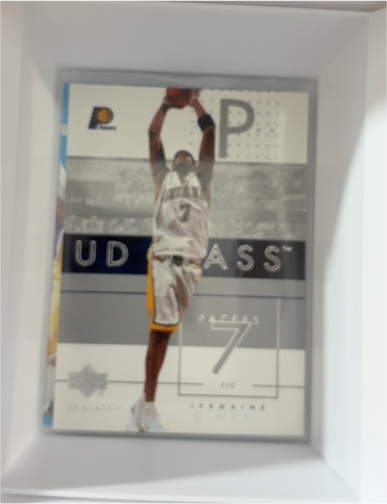 2002-03 Upper Deck Glass #28 Jermaine O'Neal — front