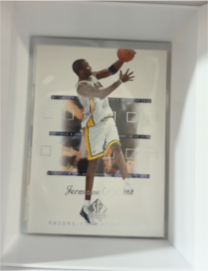 2001-02 Upper Deck SP Authentic #33 Jermaine O'Neal — front