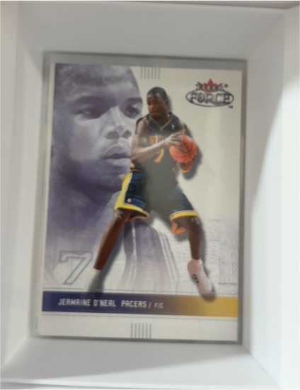 2002-03 Fleer Genuine #77 Jermaine O'Neal — front