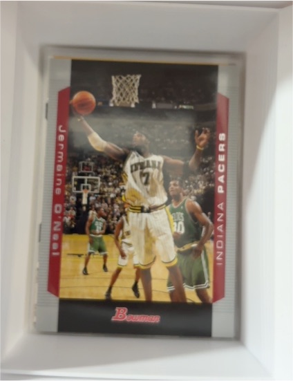 2004-05 Bowman #7 Jermaine O'Neal — front