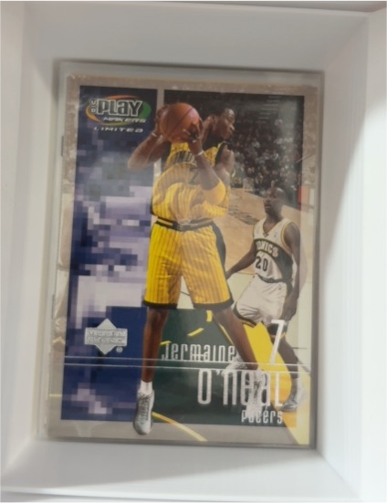 2001-02 Upper Deck Playmakers Limited #34 Jermaine O'Neal — front