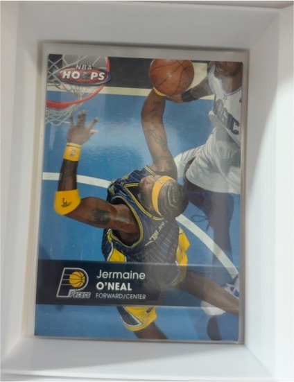 2005-06 NBA Hoops #48 Jermaine O'Neal — front