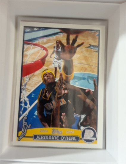 2003-04 Topps #7 Jermaine O'Neal — front