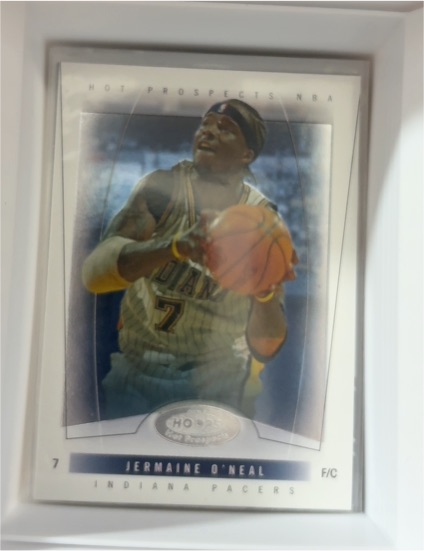 2007-08 Fleer Hot Prospects #30 Jermaine O'Neal — front