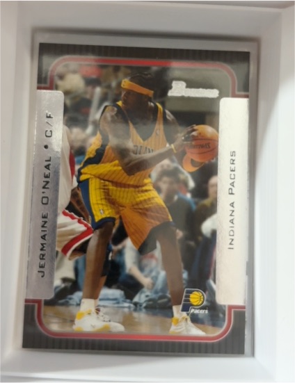 2003-04 Bowman #17 Jermaine O'Neal — front