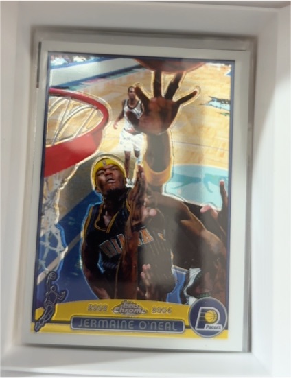 2003-04 Topps Chrome #7 Jermaine O'Neal — front