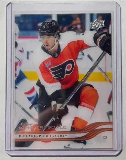 2025-26 Upper Deck Series 1 Clear Cut #124 Jamie Drysdale — front