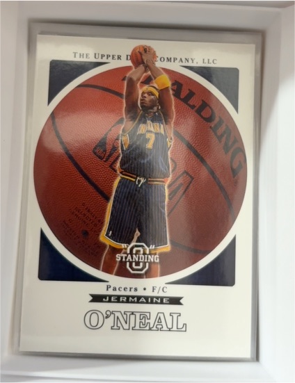 2003-04 Upper Deck Standing O #29 Jermaine O'Neal — front