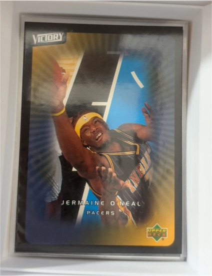 2003-04 Upper Deck Victory #17b Jermaine O'Neal — front