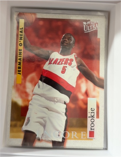 1996-97 Fleer Ultra Encore Rookie #274 Jermaine O'Neal — front