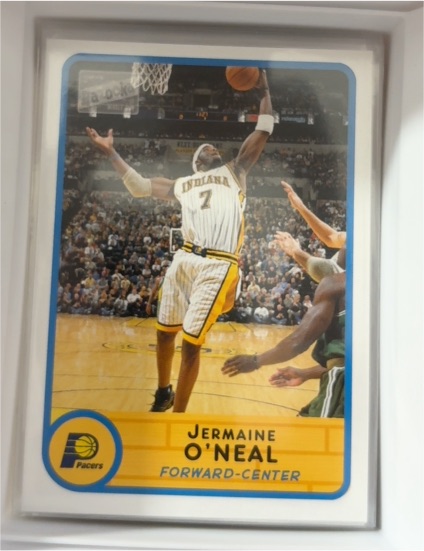 2007-08 Fleer #58 Jermaine O'Neal — front