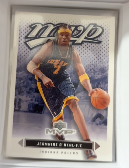 2003-04 Upper Deck MVP #59 Jermaine O'Neal — front