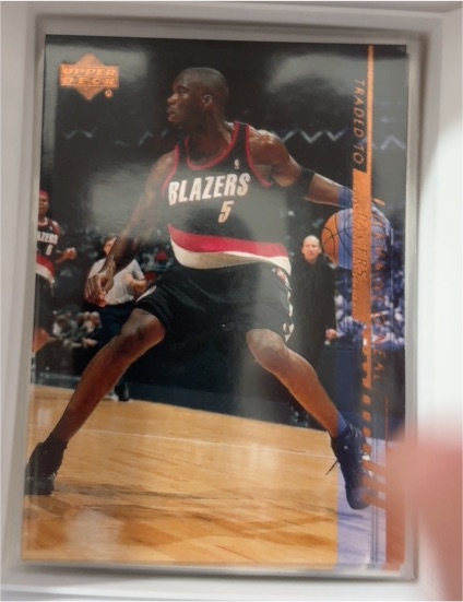 2000-01 Upper Deck #142 Jermaine O'Neal — front