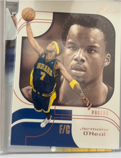 2002-03 Flair #59 Jermaine O'Neal — front