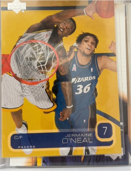 2002-03 Upper Deck #55 Jermaine O'Neal — front