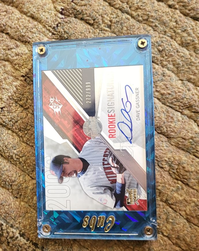 2006 Upper Deck SPx #129 Dave Gassner Rookie Signatures — front
