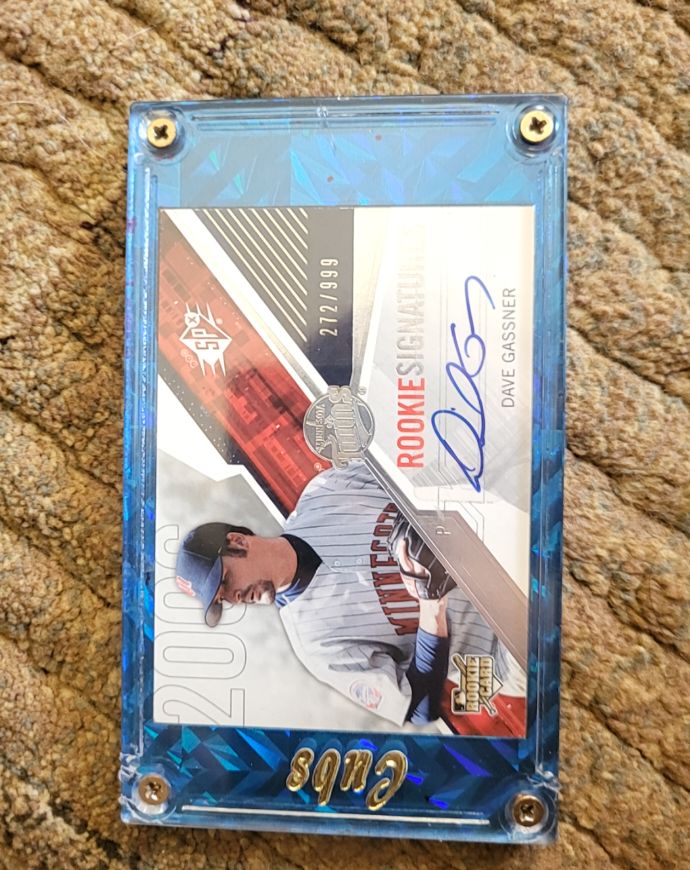 2006 Upper Deck SPx #129 Dave Gassner Rookie Signatures — front