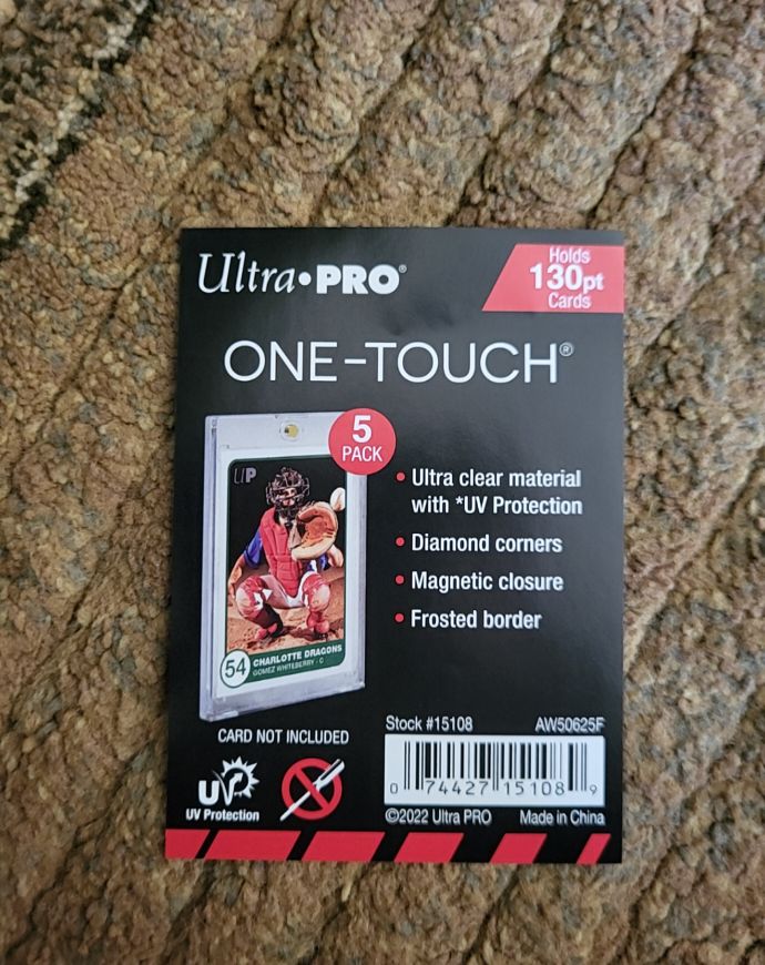 Ultra Pro One-Touch 130pt Magnetic Card Holder 5-Pack — front