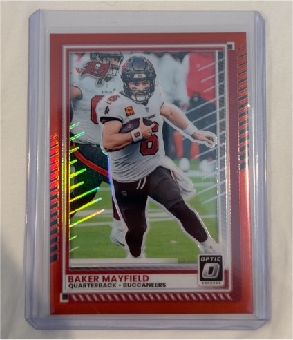 2025 Panini Donruss Optic #148 Baker Mayfield — front