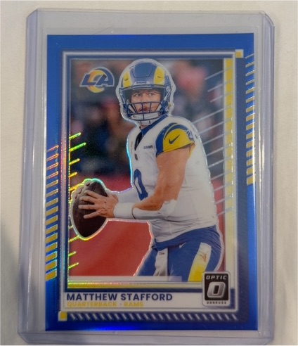 2025 Panini Donruss Optic #198 Matthew Stafford — front