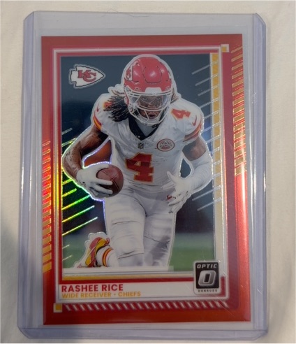 2025 Panini Donruss Optic #179 Rashee Rice — front